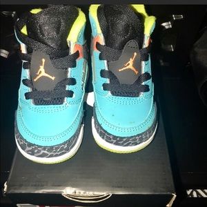 Jordan Spizikes baby size 5c